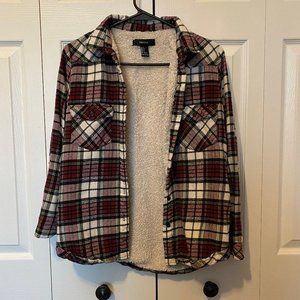 F21 Fleece Lined Flannel